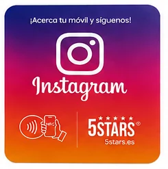 Adhesivo cuadrado Instagram